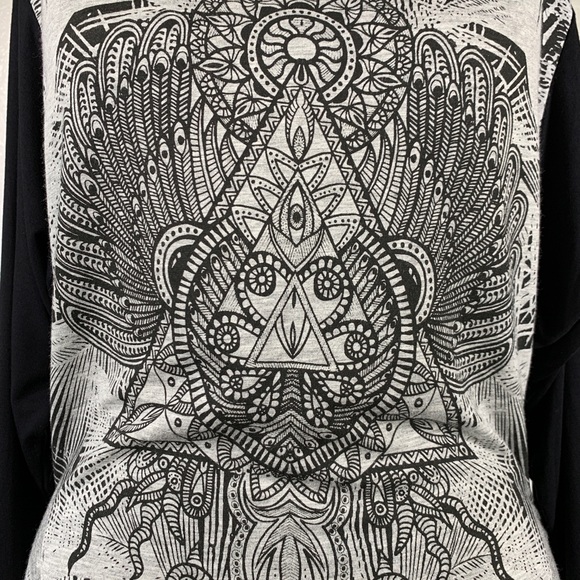 Mismash Dazzler Tee Shirt Size M Mixed Media NWT - Picture 4 of 8